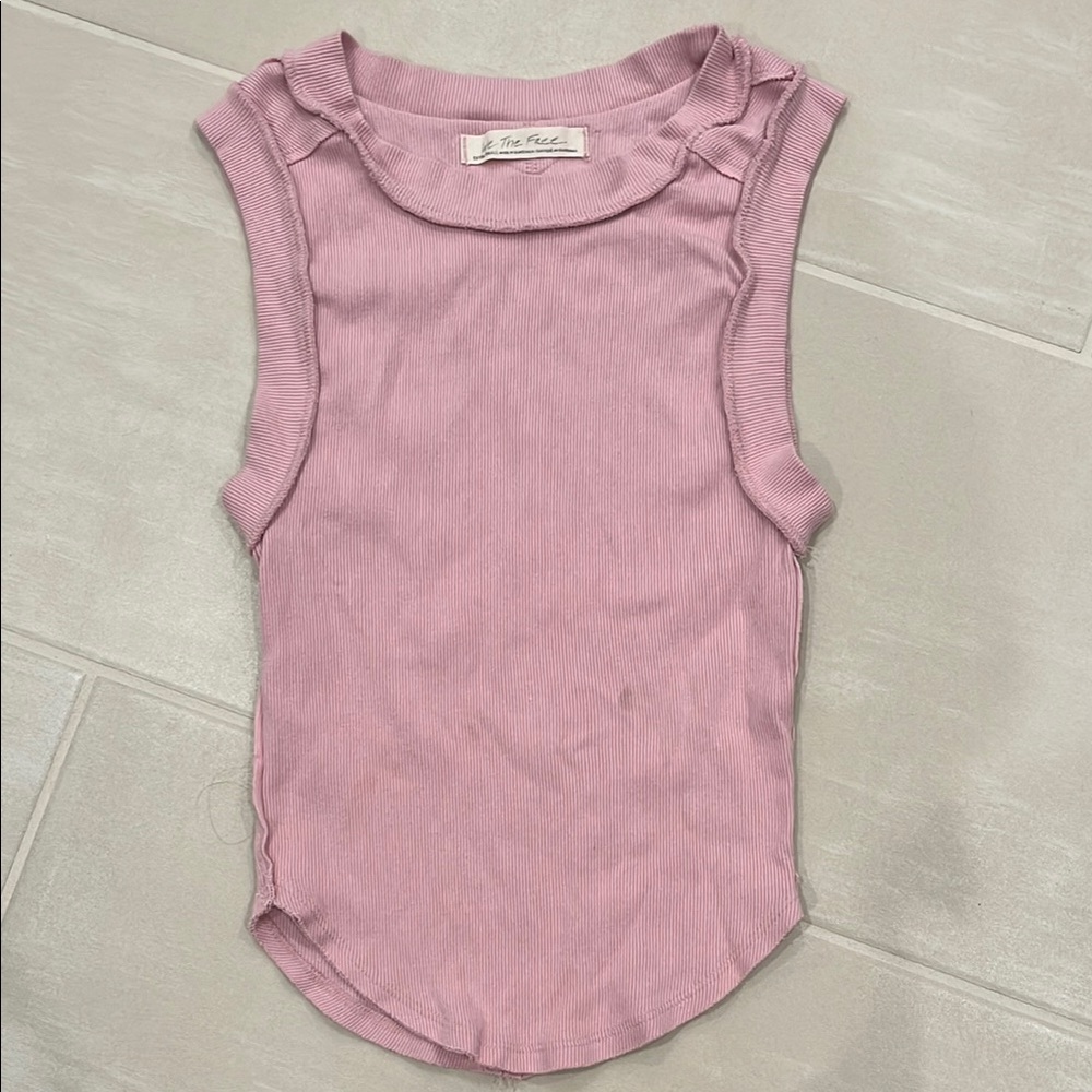 we the free Pink Sleeveless Top